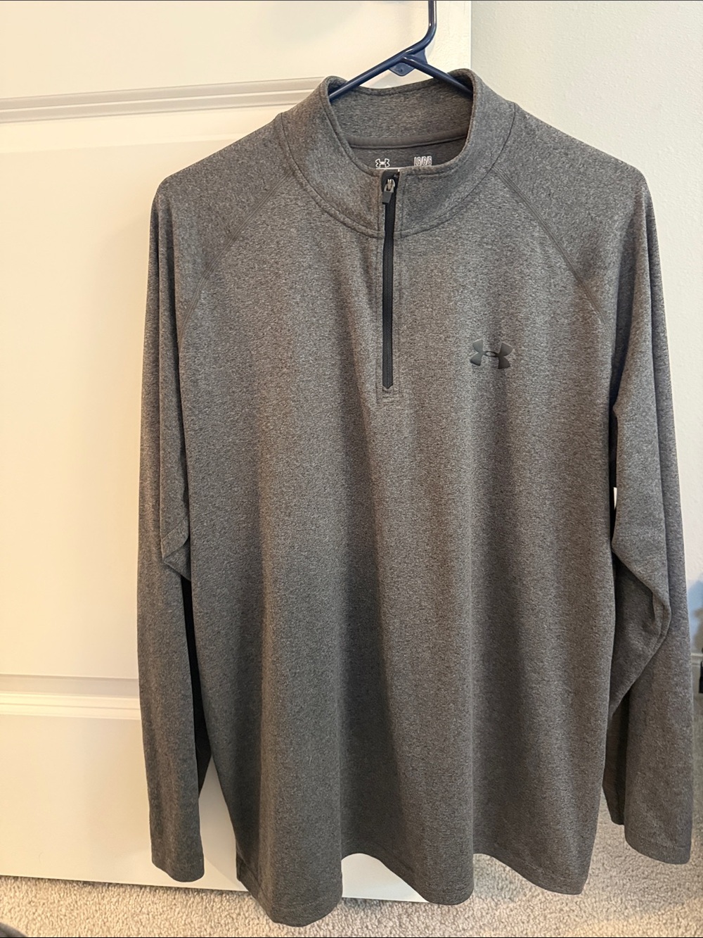 Under Armour Gray Quarter-Zip Performance Pullover